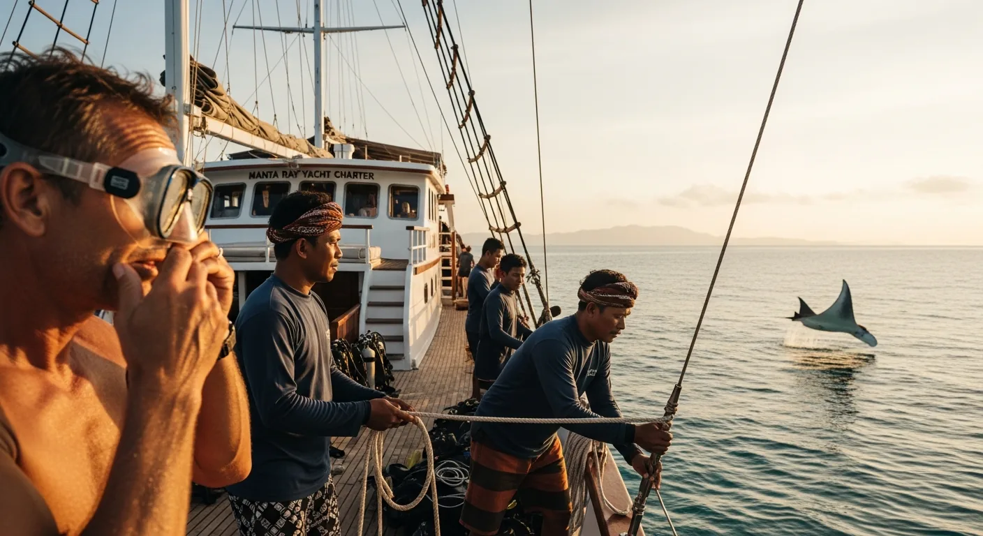 About Manta Ray Yacht Charter — Method, Marine Biologists, Trust