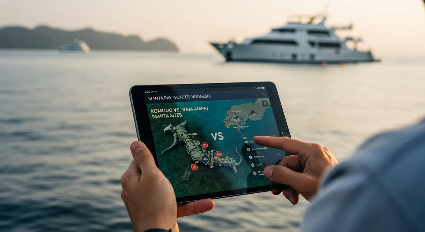 Komodo vs Raja Ampat for Mantas: Comparison, Cost, Timing